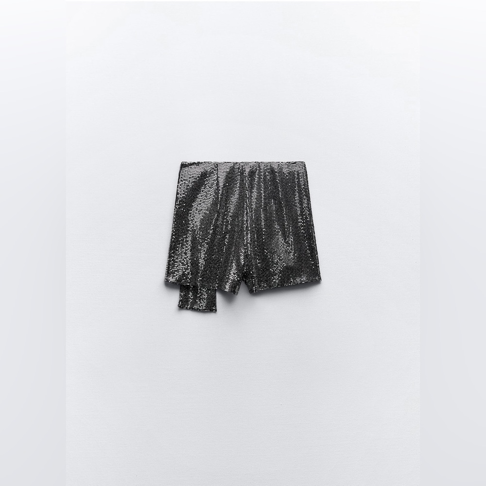 Zara Sparkly wrap skort - Picture 4 of 7
